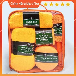 Bộ dụng cụ rửa xe ôtô, xe máy chuyên dụng cao cấp