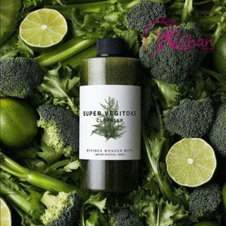 Sữa rửa mặt thải độc rau củ Super Vegitoks Cleanser 300ml