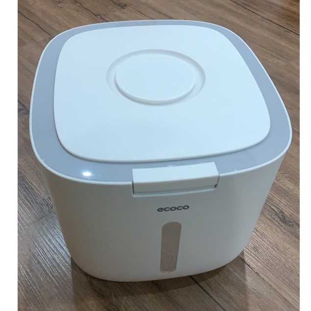 Thùng Đựng Gạo, Đựng Các Loại Hạt Sang Trọng Thương Hiệu Ecoco 10L Màu Sắc Hiện Đại Chống Ẩm Mốc Côn Trùng