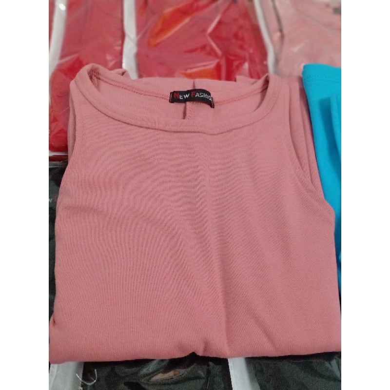 Đầm ôm body ba lỗ xẻ tà sau 4 màu chất thun co giãn