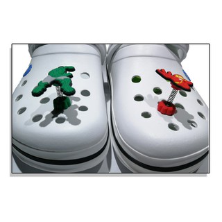 [Rẻ] Stickers 🌈 Free Ship ☀️ Jibbitz Lò Xo Gắn Dép Crocs, Dép Cá Sấu Loại Mới [LAM]