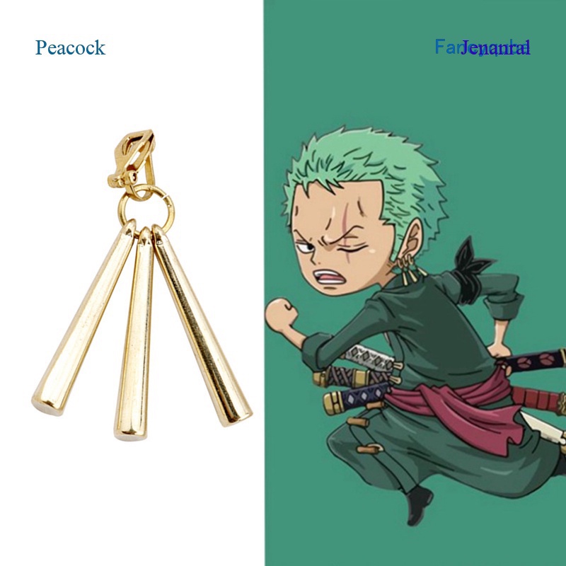 Khuyên tai hóa trang nhân vật Roronoa Zoro trong phim hoạt hình One Piece (cần xỏ lỗ tai)