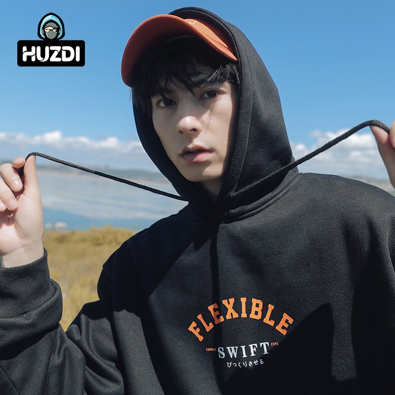 Áo Hoodie Nam Nữ Unisex HUZDI - Phong Cách Hàn Quốc Cá Tính, Chất Nỉ Cào Bông Dày Ấm - Mã HOD036 | BigBuy360 - bigbuy360.vn