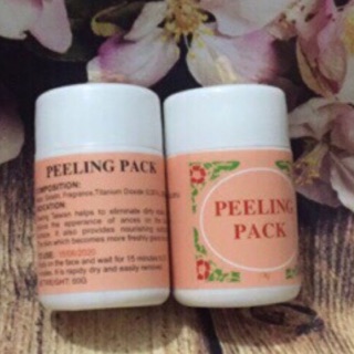 Combo 2 hủ Gel lột mụn PEELING PACK hút sạch nhân mụn, làm sạch mụn cám