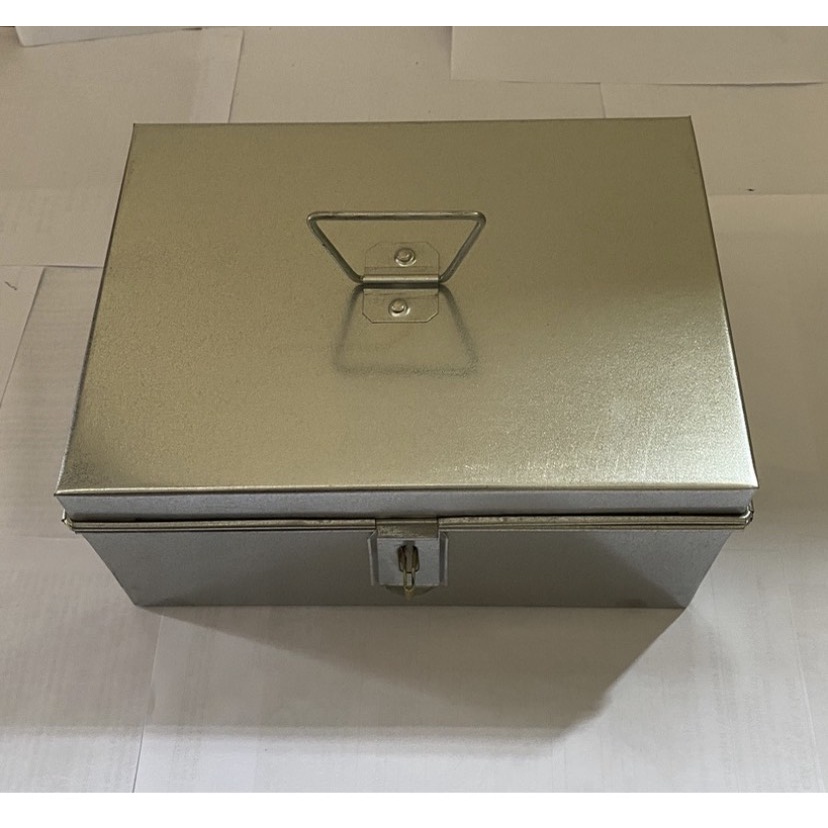 Hòm tôn size 48cm x 30cm x 19cm siêu dày dặn, chắc chắn - Tôn loại 1