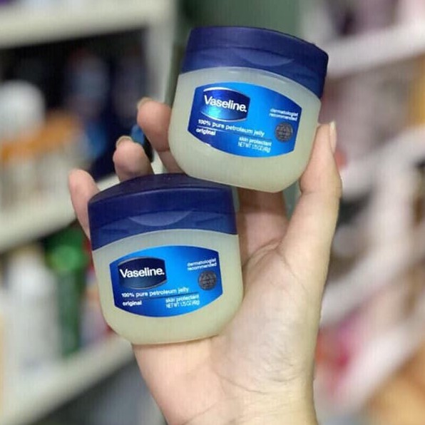 Vaseline dưỡng ẩm môi của Mỹ 100% Pure Petroleum Jelly Original ,sáp dưỡng ẩm vaseline chính hãng tại Elly Đặng