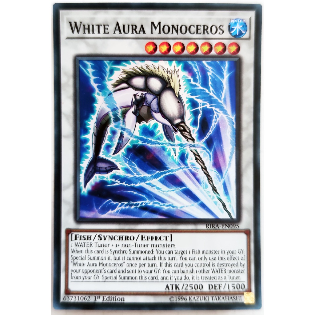 [Thẻ Yugioh] White Aura Monoceros |EN| Super Rare / Rare (ARC-V)