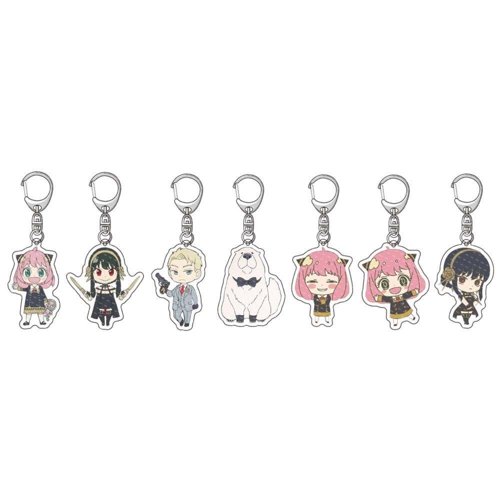 Móc Chìa Khóa Acrylic In Hình Nhân Vật Yor Forger Loyor Anime SPY X FAMILY AVALENTINE