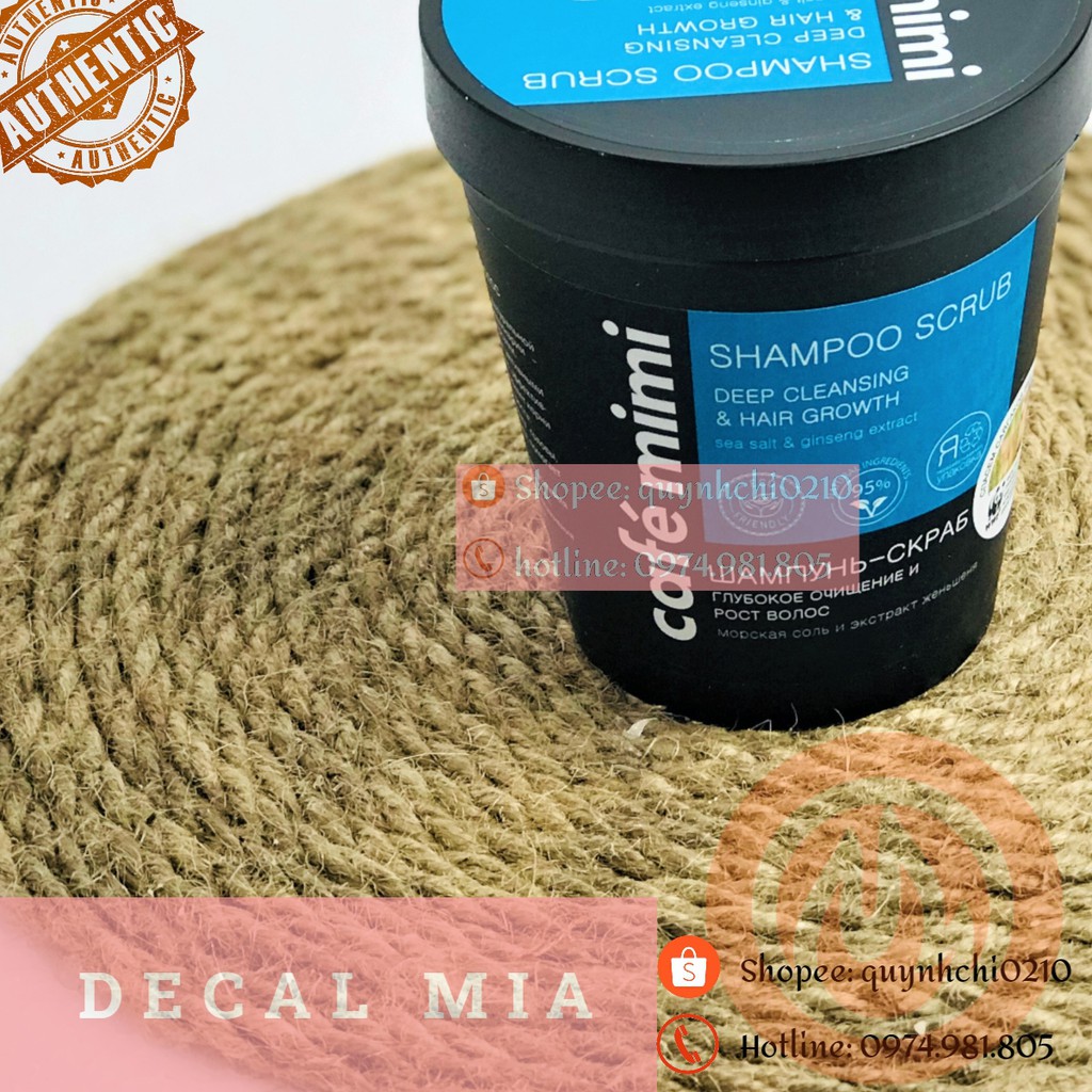 Tẩy da chết da đầu Cafe Mimi Super Volume Shampoo | BigBuy360 - bigbuy360.vn