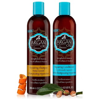 BỘ DẦU GỘI - XẢ ARGAN OIL HASK cao cấp