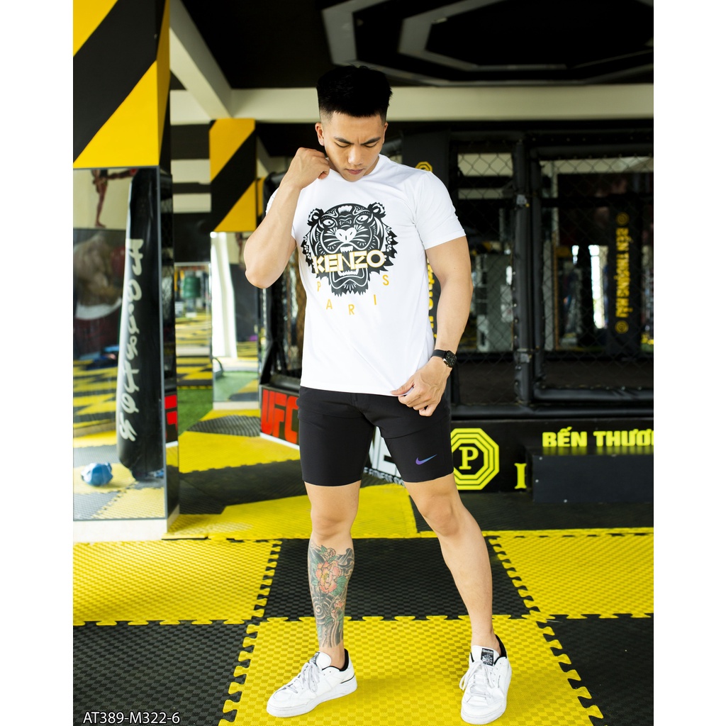 Áo thun tay ngắn KENZO cotton AT389 - thời trang nam vnxk