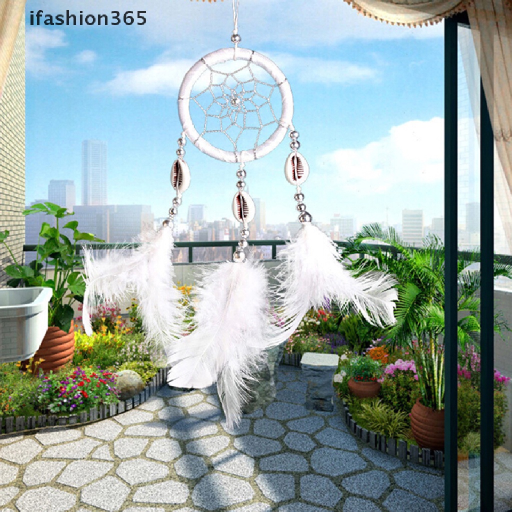 [ifashion365] 1Pc Feather Dream Catcher Car Interior Pendant Home Wall Hanging Ornaments VN