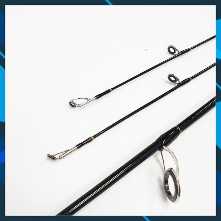 Cần câu lure carbon 2 ngọn FVLAD Dùng cho máy đứng và máy ngang FVLAD CM17