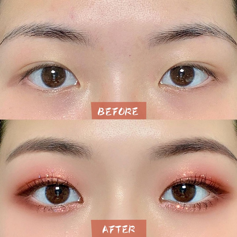 [Hàng mới về] Chì kẻ lông mày LEMOOC 2 trong 1 chống thấm nước lâu trôi 3 màu tùy chọn có cọ chải