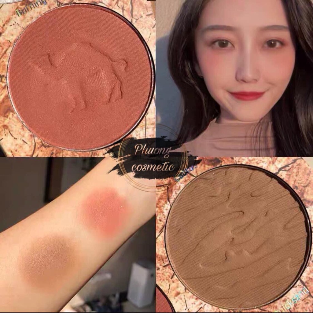 SWEET MINT – Bảng phấn má tạo khối highlight bắt sáng bronzer 4 ô màu Desert Dust Contour Palette