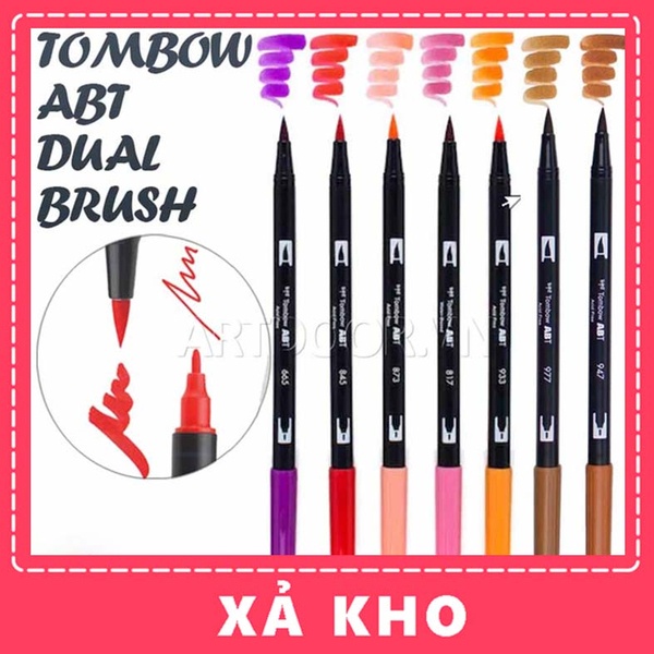 [ARTDOOR] Bút Màu TOMBOW ABT Dual Brush Lẻ (từ 603~993)