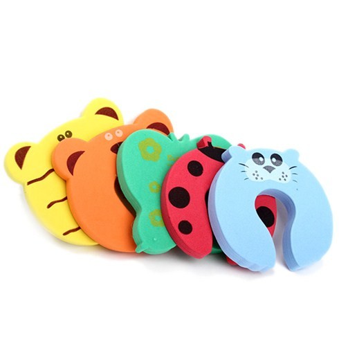 Combo 2 dụng cụ khóa cửa an toàn và 2 chặn cửa chống kẹt tay