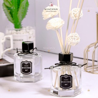 (Chai Lớn 120ML) Tinh Dầu Thơm Phòng Thiên Nhiên WIACHNN Lục Giác Que Gỗ Tự Khuếch Tán Khử Mùi Không Khí 6C120