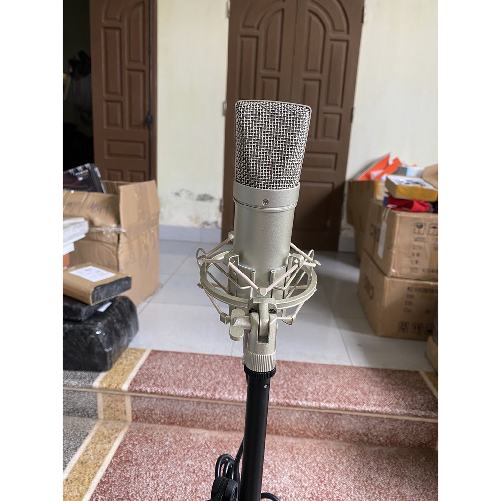 Mic Thu Âm Aqta AQ100 Hàng Loại 1 . Kiểu Dáng Cực Đẹp , Bắt Âm Cực Tốt , Thích Hợp Mọi Loại Sound Card