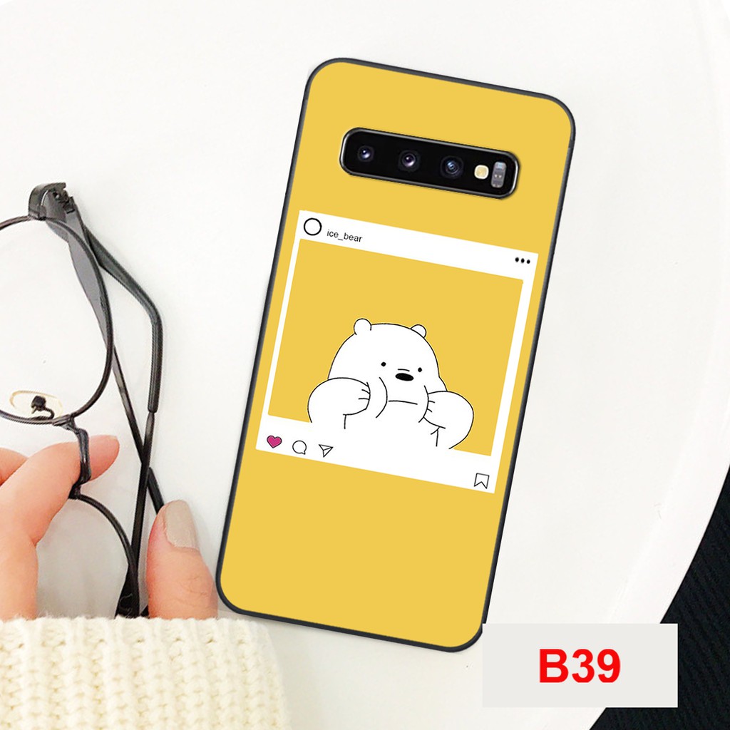 ỐP ĐIỆN THOẠI SAMSUNG S10/S10E/S10 PLUS/S10 5G HÌNH CHÚ GẤU DỄ THƯƠNG-GIÁ RẺ