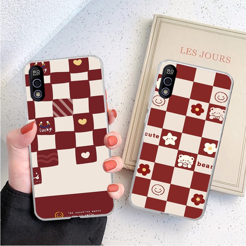 Ốp lưng Vsmart BEE / BEE 3 / LIVE / STAR trái tim hình gấu cute cá tính, giá rẻ, cực bền