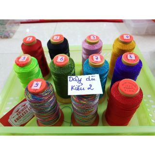 Dây dù đan vòng tay 0.8-1mm dây làm vòng tay