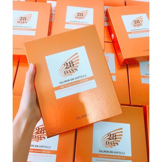 Serum Chăm Sóc Da Suiskin 28 Days Salmon DN Ampoule (28 ống)