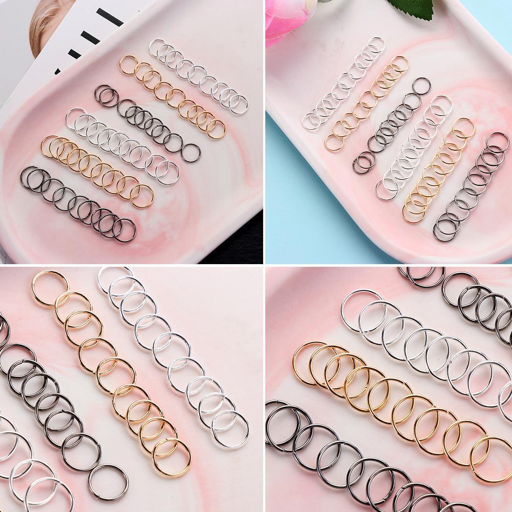 YVE HUGGIES Set 60 Khuyên Mũi Tròn Phong Cách Hip Hop Cá Tính Dành Cho Cả Nam Và Nữ