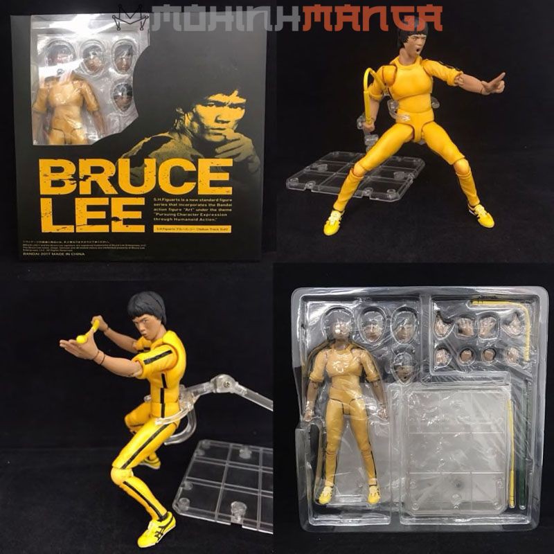 [CÓ QUÀ] Mô hình Lý Tiểu Long (Bruce Lee) SHF figure có khớp siêu sao võ thuật kèm phụ kiện rẻ đẹp Lý Chấn Phiên