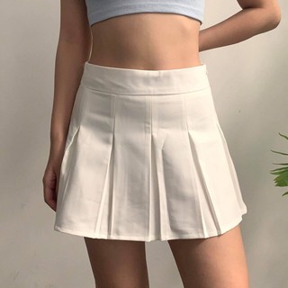 Váy ERRORIST xếp li 90s pleated xám/ đen/trắng