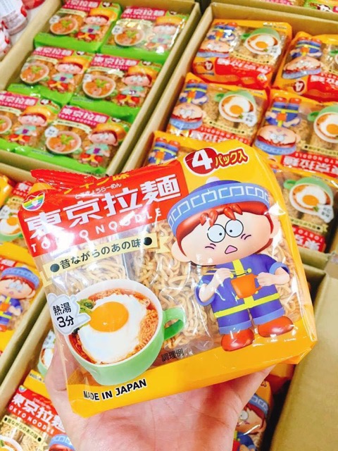 Mỳ Tokyo Noodle Cho Bé ăn dặm từ 9 tháng tuổi - Nhật Bản HSD 2023