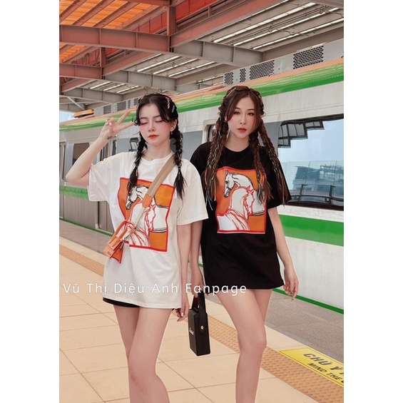 Áo thụng ngựa ô vuông cam TC6