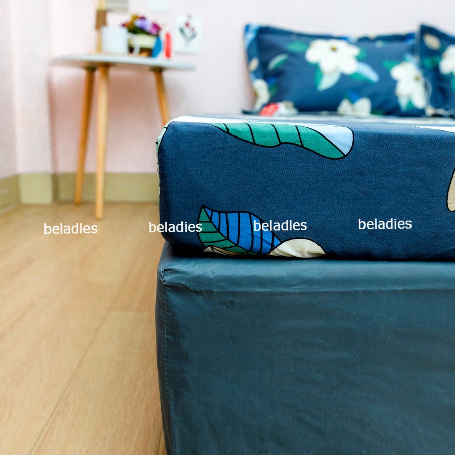 Ga giường cotton 1m2 1m6 1m8 2m2 drap bọc đệm không vỏ gối nằm an toàn cho da | BigBuy360 - bigbuy360.vn