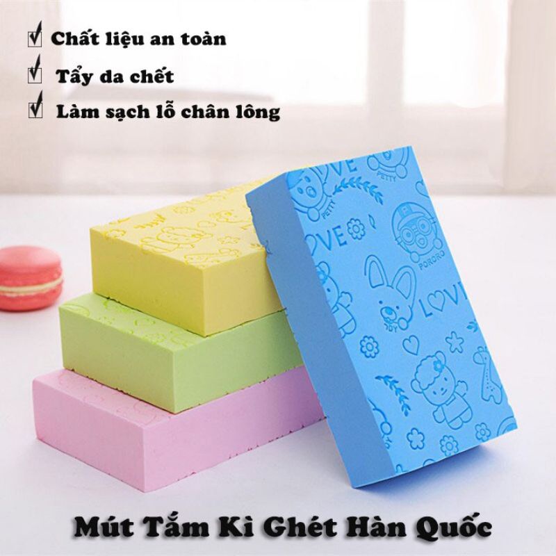 Bông tắm kỳ ghét, tẩy da chết hiệu quả