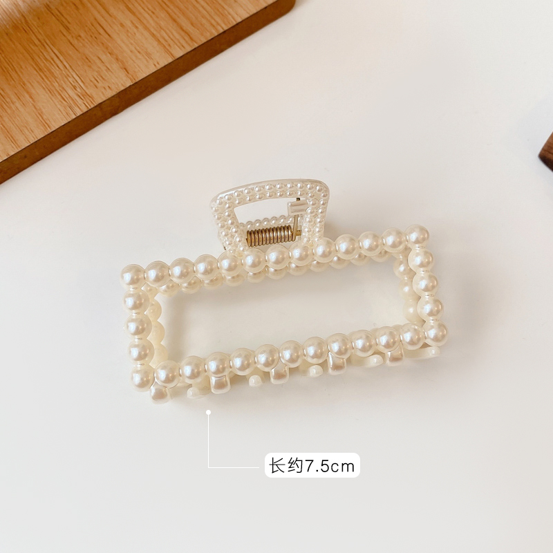 Kẹp Tóc Hình Nơ Đính Ngọc Trai Thời Trang Nữ Dễ Thương