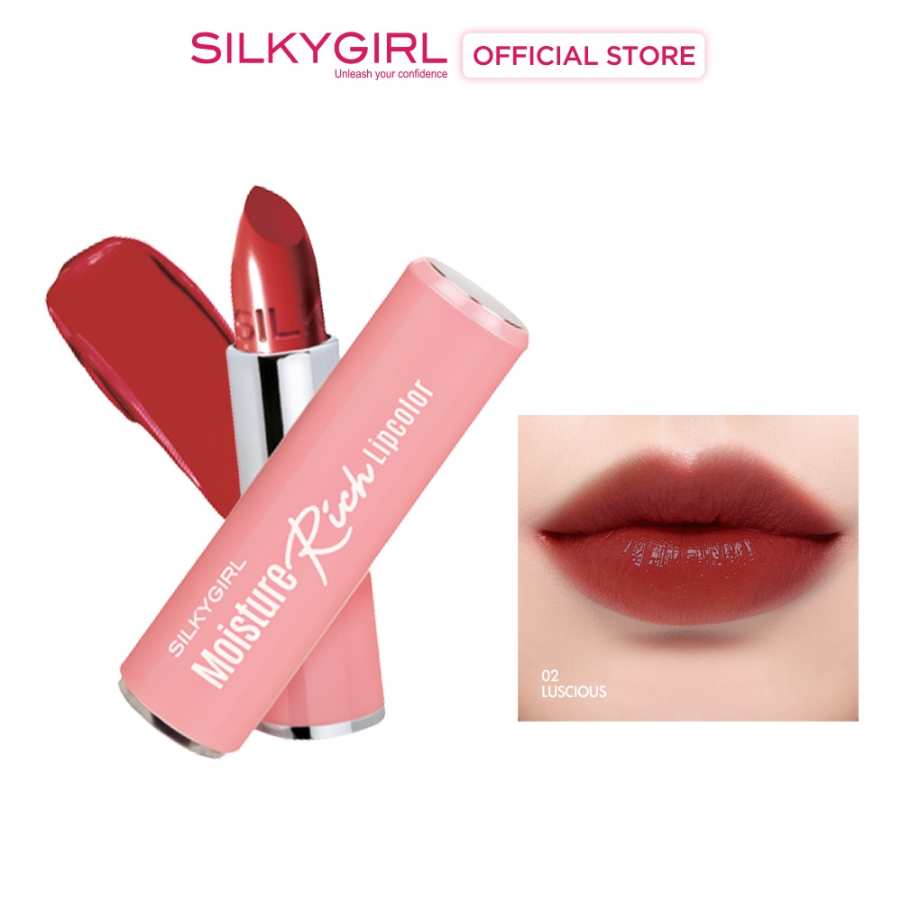 Son Dưỡng Có Màu Silkygirl Moisture Rich Lipcolor 3,2g