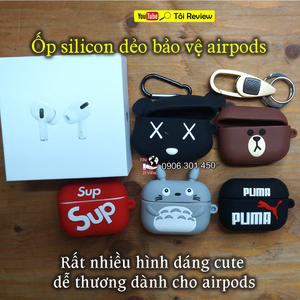 Ốp silicon bảo vệ APPro. Nhiều hình dáng cute, ngộ nghĩnh, dễ thương, Phù hợp từng cá tính