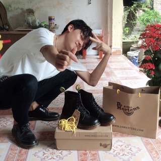 Dr martens 1460s cổ cao ( full phụ kiện )