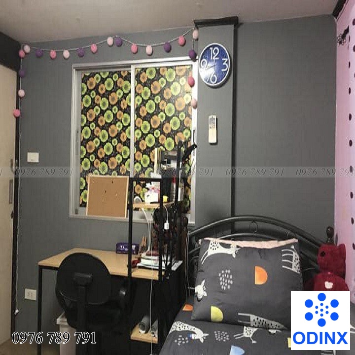 10m Giấy dán tường MÀU TRƠN nhiều mẫu - khổ rộng 45cm Có Keo Sẵn ODINX