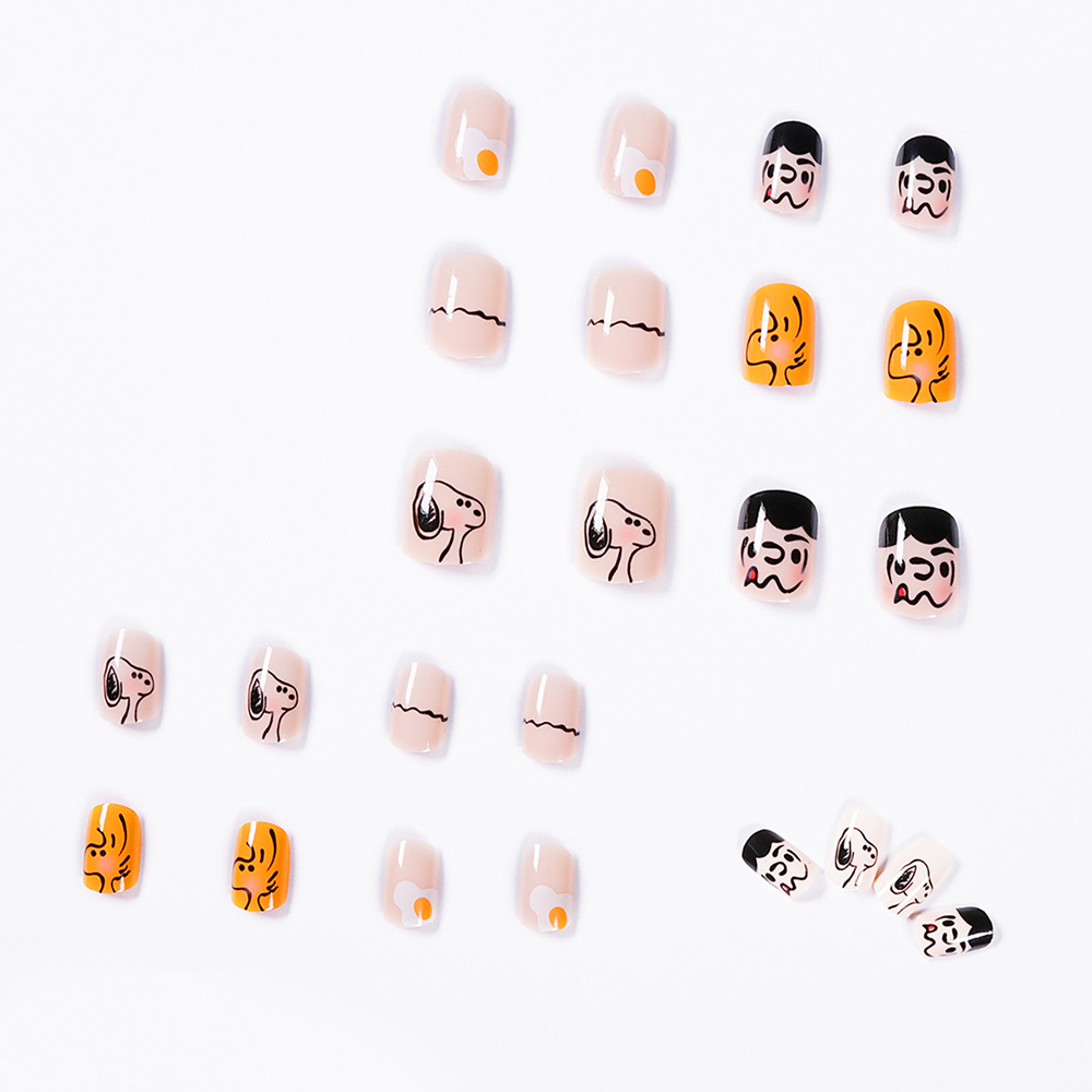 [Hàng mới về] Bộ 24 móng tay giả dán họa tiết kim cương sang trọng cho tiệc cưới