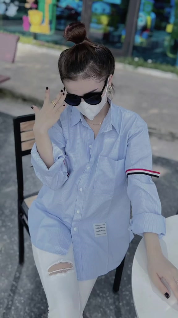 Áo sơ mi thom thêu tay, cháy phố kẻ sọc JELLYSTOREvề đủ màu đủ size đậm chất | BigBuy360 - bigbuy360.vn