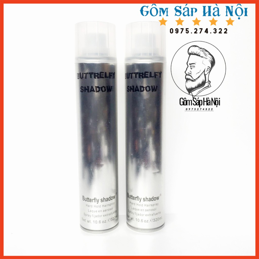 Gôm Xịt Tóc Butterfly Shadow 600ml ( Loại Cưng Vừa)