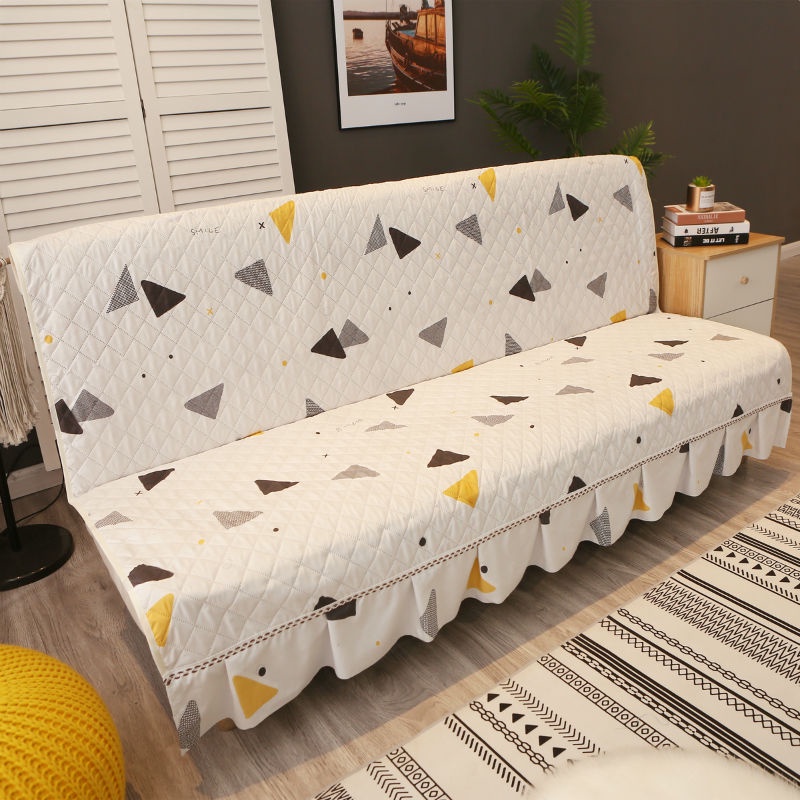 Gấp Sofa Đệm Bọc Sofa Không Tay Bọc Ghế Sofa Đơn / Đôi / Ba Bọc Ghế Sofa Đa Năng Gấp Nắp Giường Bọc Tóc Chống Trượt Bọc Ghế Sofa