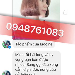 Lược điện làm cụp tóc