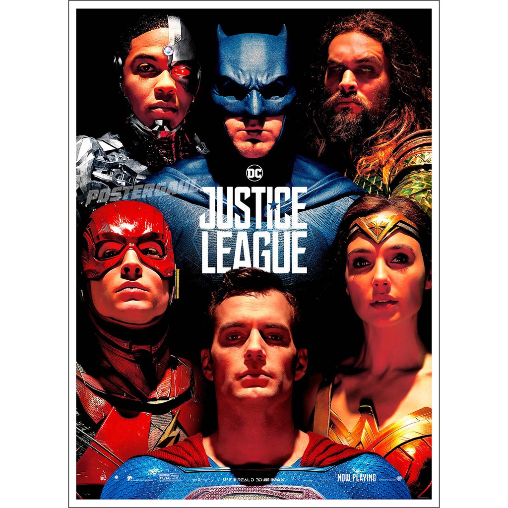 Poster Phim Justice League Fjp232-47 X 65 cm