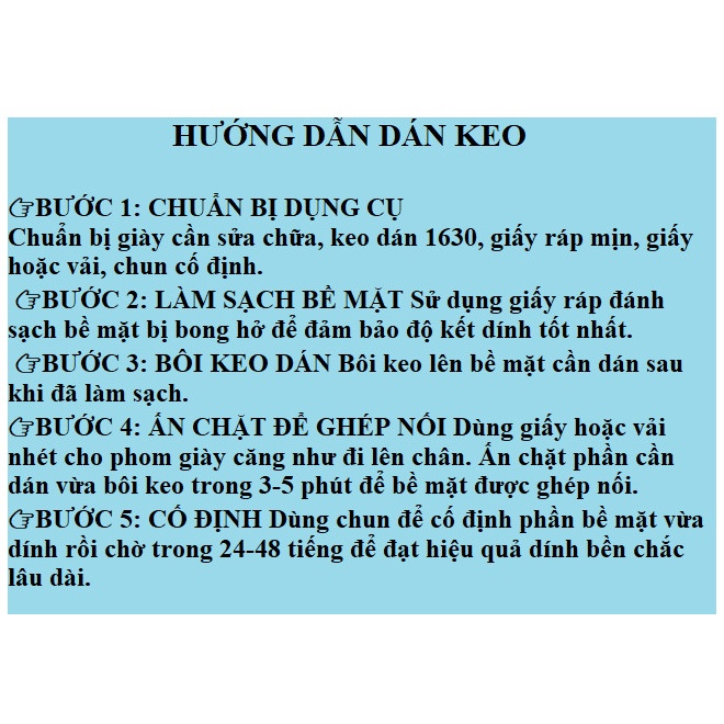 Keo Dán Giày Dép BULAIEN -Tuýp 60ml