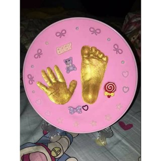 BỘ IN DẤU TAY CHÂN DIY CHO BÉ