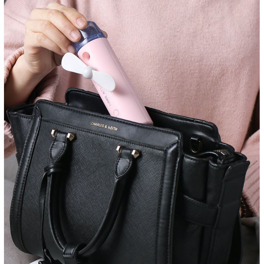 Quạt hơi nước phun sương cầm tay One-Click BS-808