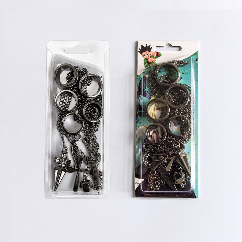 Nhẫn đeo ngón tay hóa trang nhân vật thợ săn Kurapika thời trang dành cho trẻ em và người lớn