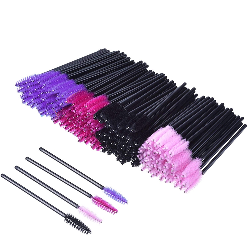 [Hàng mới về] Set 50 cọ chải mascara trang điểm mi dùng 1 lần tiện dụng